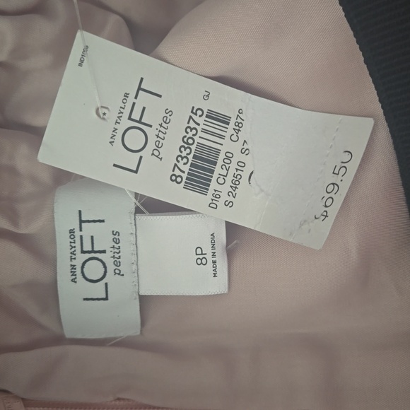 Loft Petite 8 light pink mini skirt - Picture 3 of 4